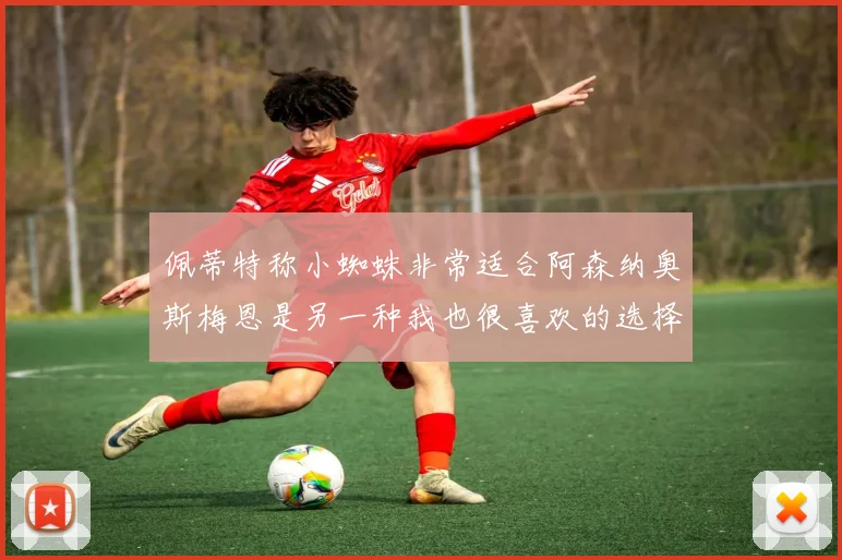 佩蒂特称小蜘蛛非常适合阿森纳奥斯梅恩是另一种我也很喜欢的选择